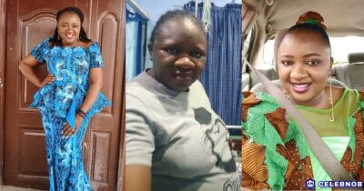 “Pregnancy humbled me” – Nigerian lady says as she shares a video of how her nose got bigger during pregnancy (video)