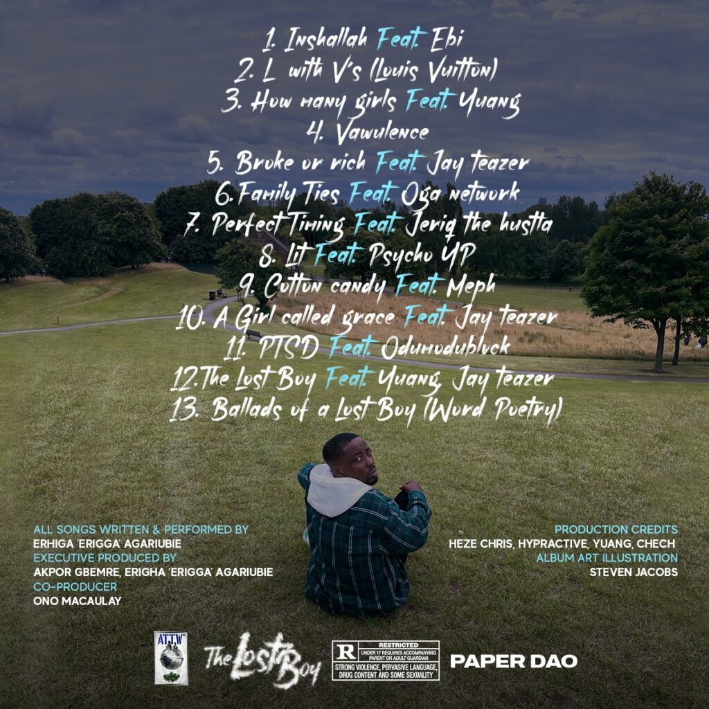 Erigga - The Lost Boy EP (Full Album)